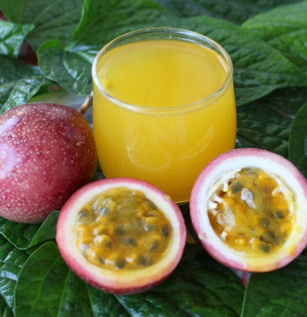 Jus au fruit de la passion