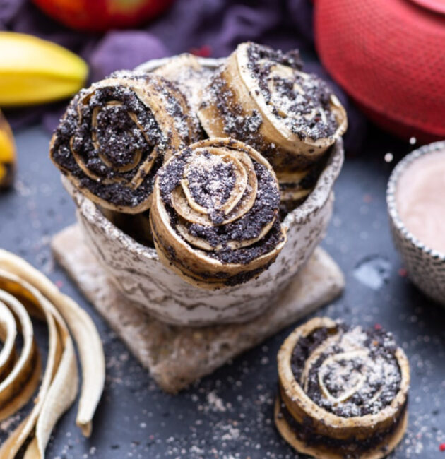 roulés de bananes à la cannelle