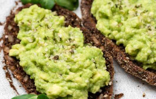 purée d'avocat à tartiner