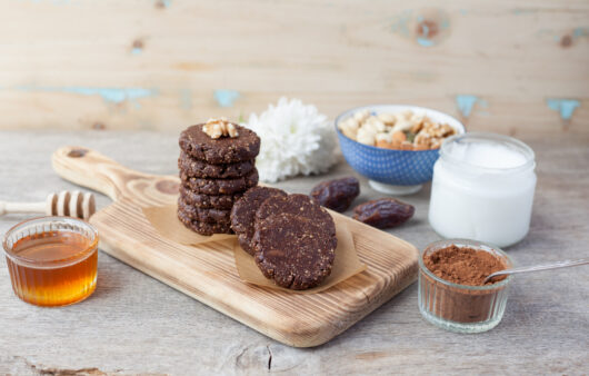 cookies crues au chocolat, façon brownie