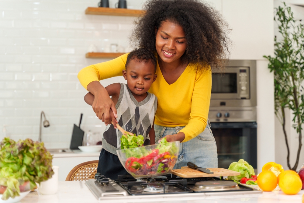 alimentation vivante et enfant